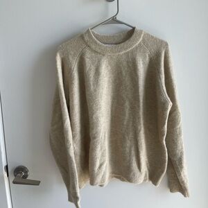 Zara Crewneck Sweater - Beige